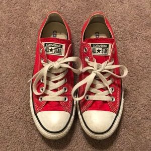 Womens 6.5 red converse